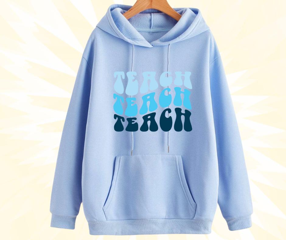 Teach / Ombre Hoodie