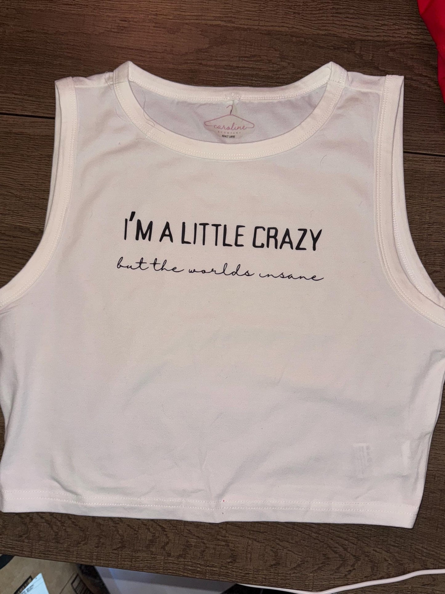 Morgan Wallen I'm a Little Crazy Tank