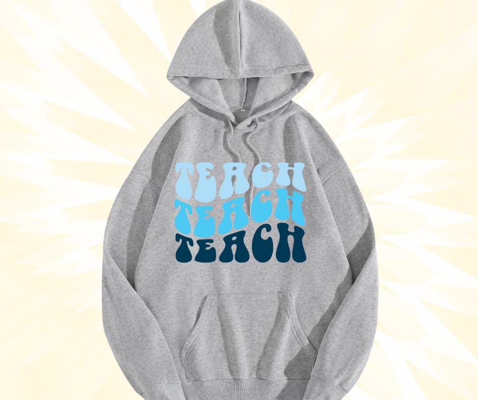 Teach / Ombre Hoodie