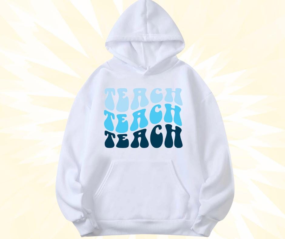 Teach / Ombre Hoodie