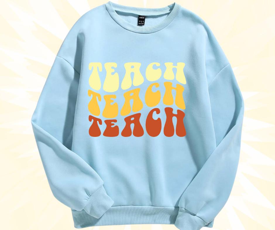 Teach / Ombre Crew Neck