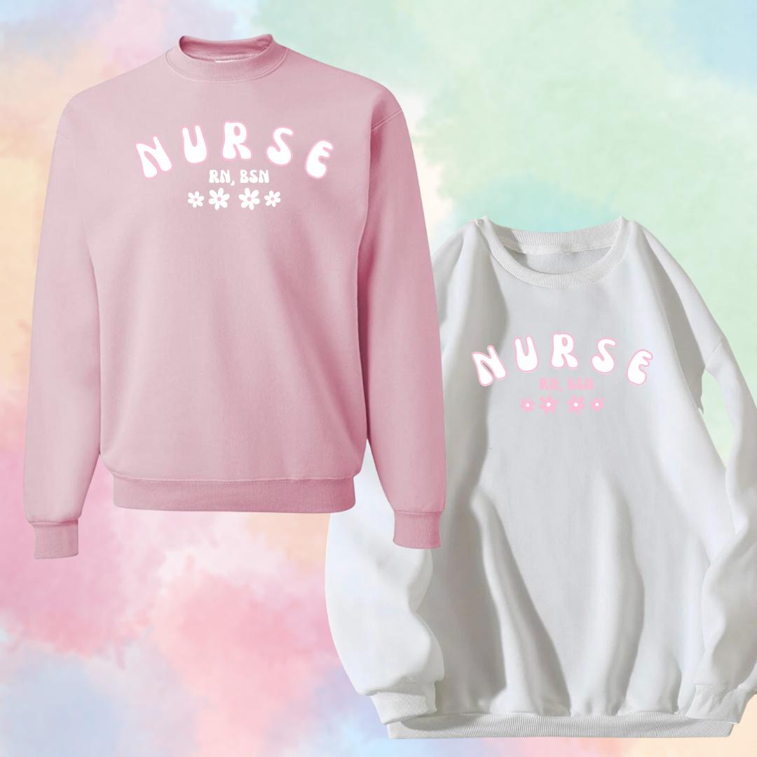Nurses RN, BSN Crew Neck