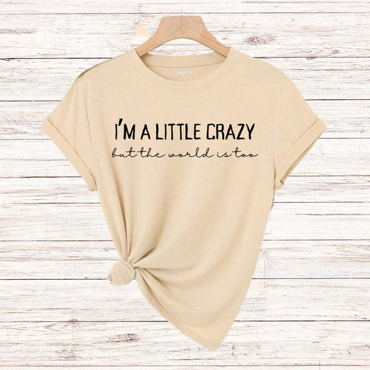 Morgan Wallen I'm a Little Crazy Tee Shirt