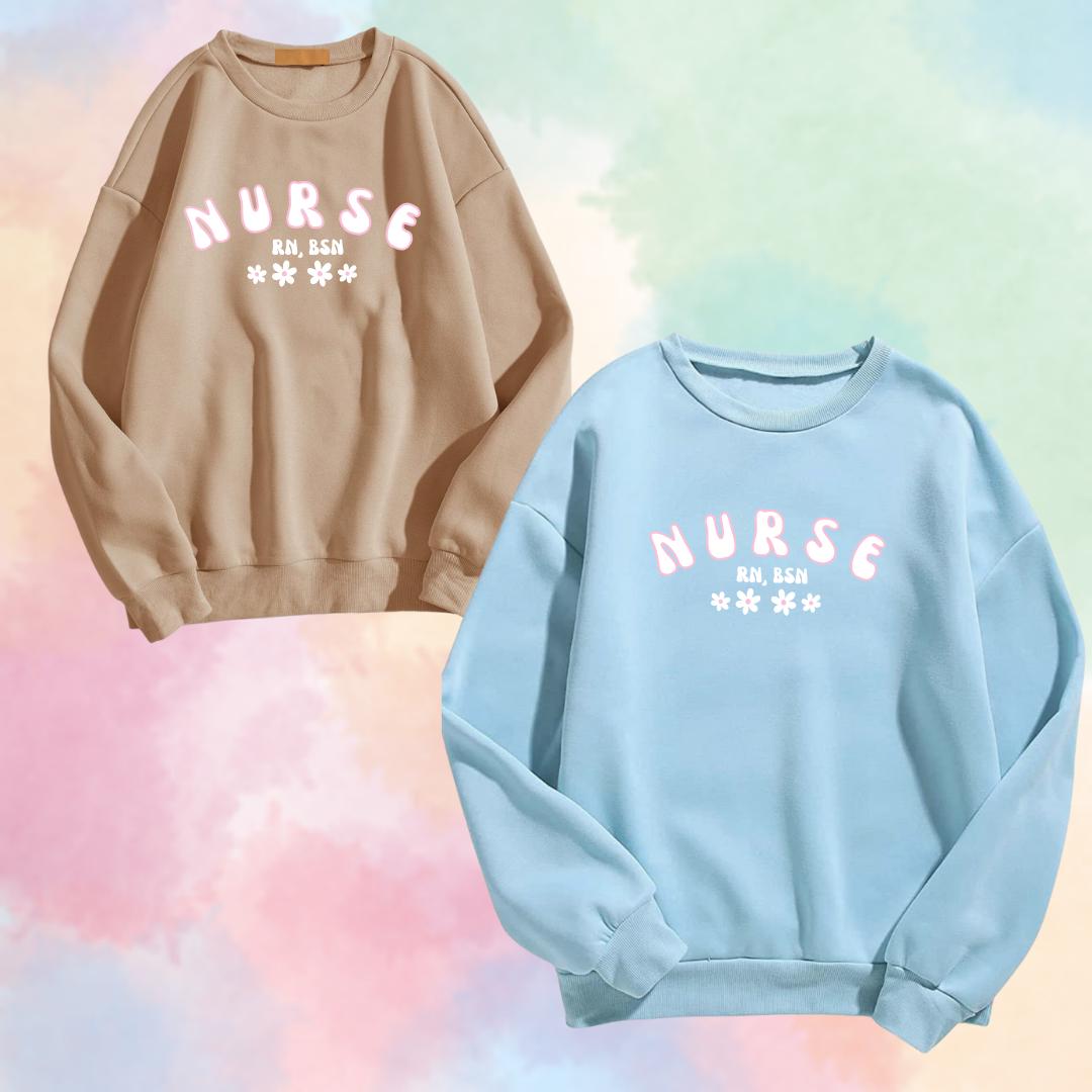 Nurses RN, BSN Crew Neck