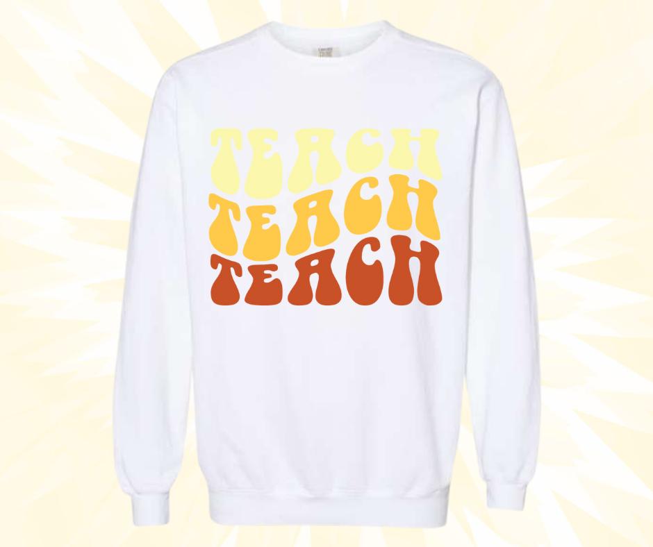 Teach / Ombre Crew Neck